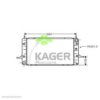 KAGER 31-0328 Radiator, engine cooling